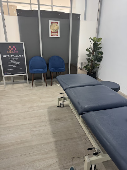 Treatment area at Hopevana Physiotherapy's Pendle Hill clinic, 2/15 Civic Avenue